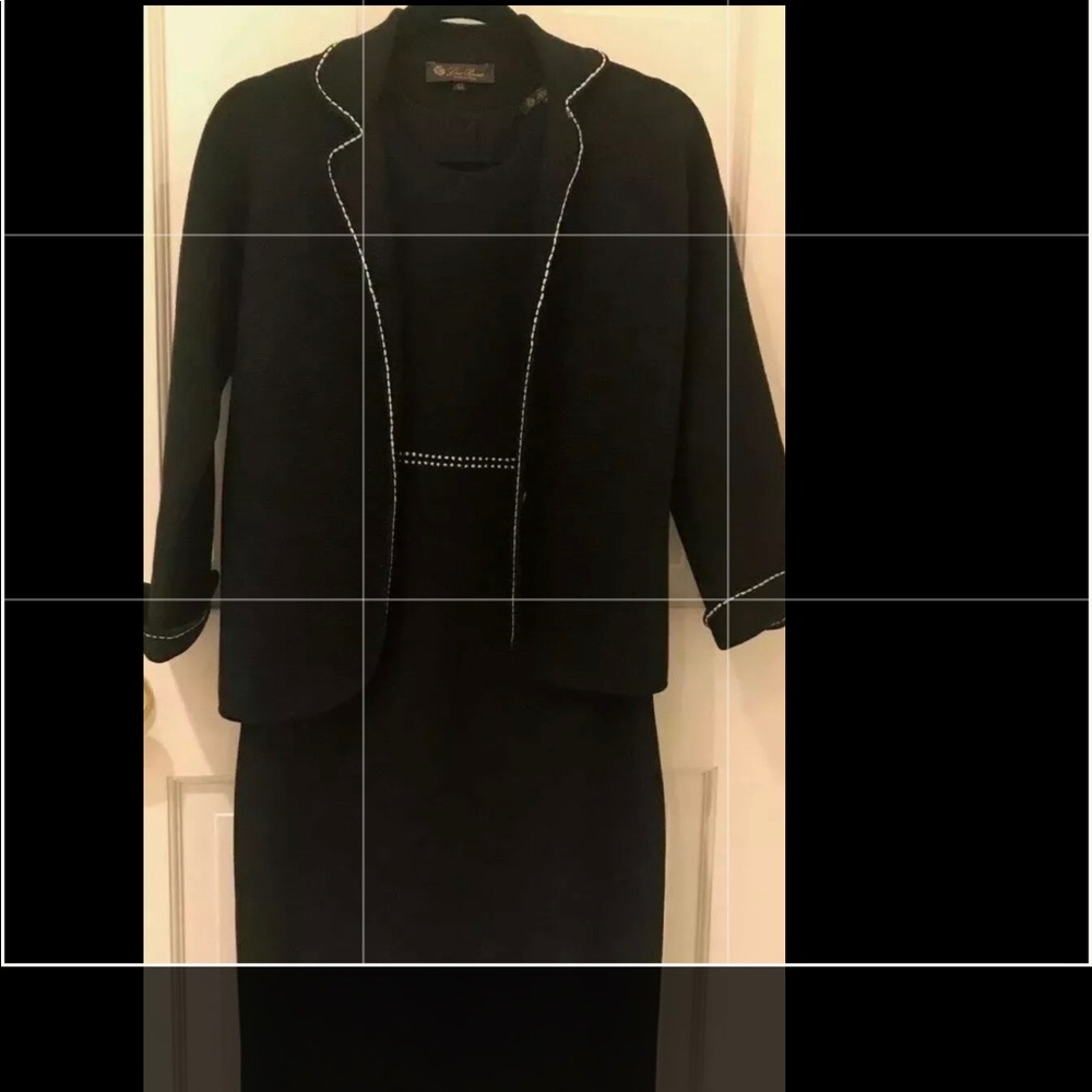 ❤️SOLD❤️Loro Piana 94%silk Dress and Jacket 42